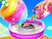 Cotton candy cooking image