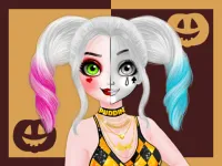 Princess Halloween Makeup HalfFaces Tutorial image
