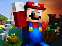 Minecraft Mario Jigsaw Puzzle image
