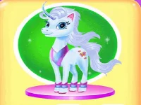 image bg Unicorn Magic Dress Up