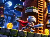 Tower platformer 3D image