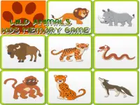 Kids Memory - Wild Animals image