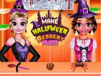 image bg Make Halloween Dessert Plate