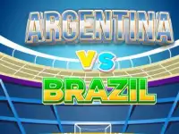 image bg Match Football Brazil or Argentina