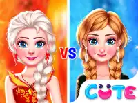 image bg Sisters Ice Vs Flame