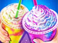 Rainbow Ice Cream - Sweet Frozen Food image
