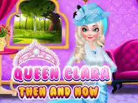 Queen Clara Then and Now image