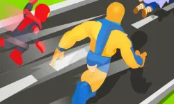 Superhero Transform Change Race