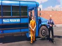 image bg US - Police Bus Parking