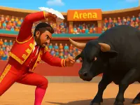 Real Bull Fighting Game image
