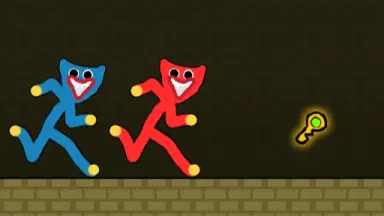 Red And Blue Leader Game image